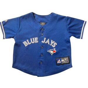 Baby Infant Majestic MLB Toronto Blue Jays Baseball Jersey Size 18